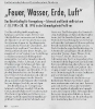 Ausstellung Feuer Wasser Erde Luft Goldschmiedezeitung Oktober 1995