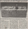 Ausstellung Feuer Wasser Erde Luft Mittelbayerische Zeitung 2 Oktober 1995