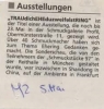 Ausstellung Trau dich Ehe du zweifelst Ring Mittelbayerische Zeitung Mai 1998