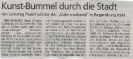Ausstellung Die Strenge das Spiel und der Raum dazwischen Quelle unbekannt September 2001