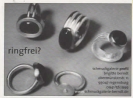 Anzeige Schmuckgalerie Profil Ring Frei Juni 2002
